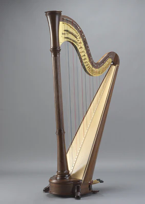 Aoyama Orpheus 46 Straight Soundboard Concert Harp - Image 3