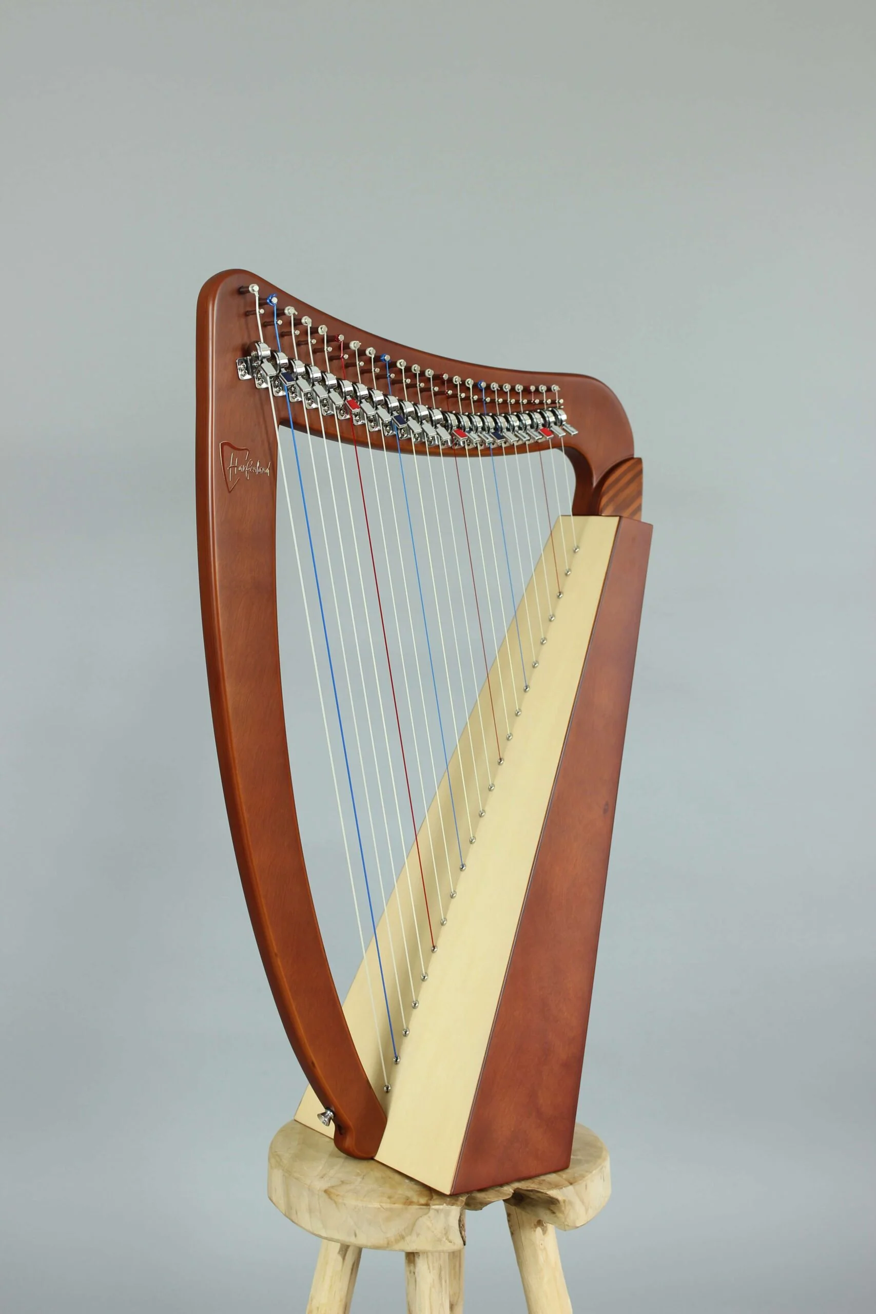 Erin 22 String Lever Harp by Harfenland - Image 10