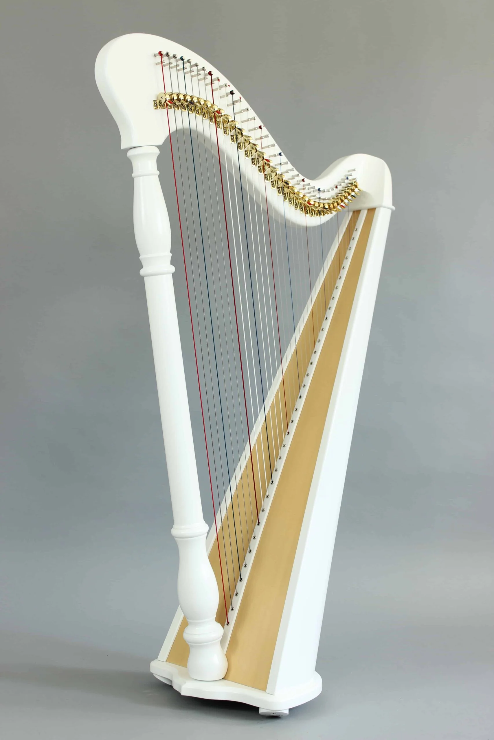Hempson 34 string lever harp by Harfenland - Image 7