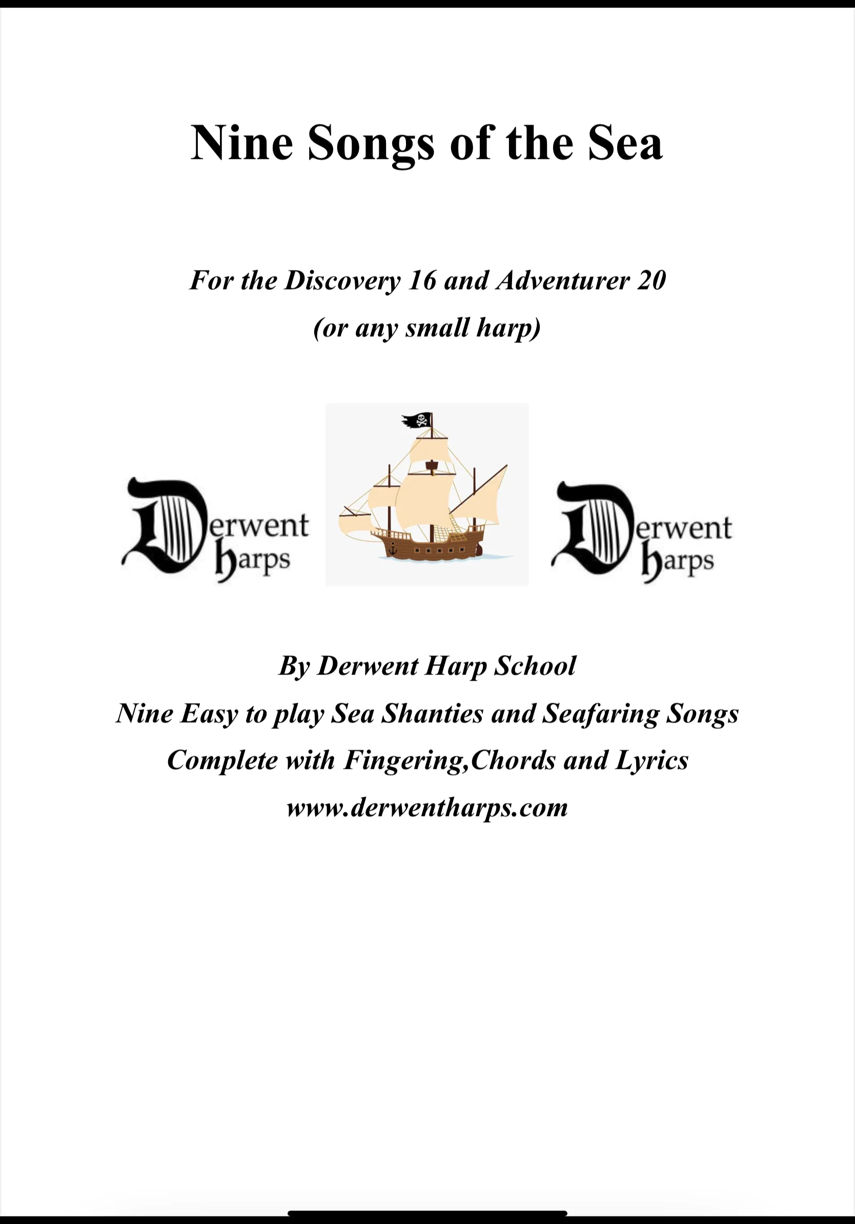 Nine Songs of the Sea for the Discovery 16 and Adventurer 20
