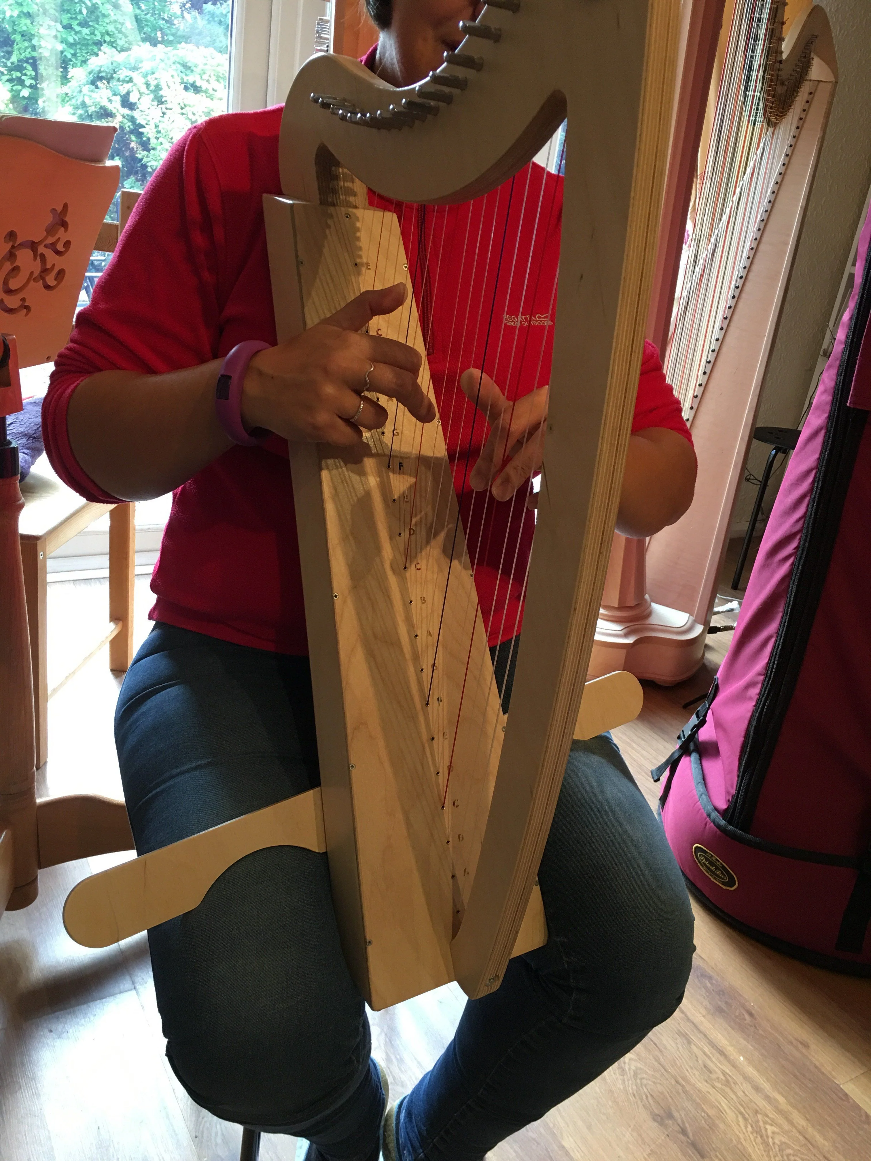 Lap Bar for Adventurer 20 / Discovery 16 (or any small harp) - Image 3