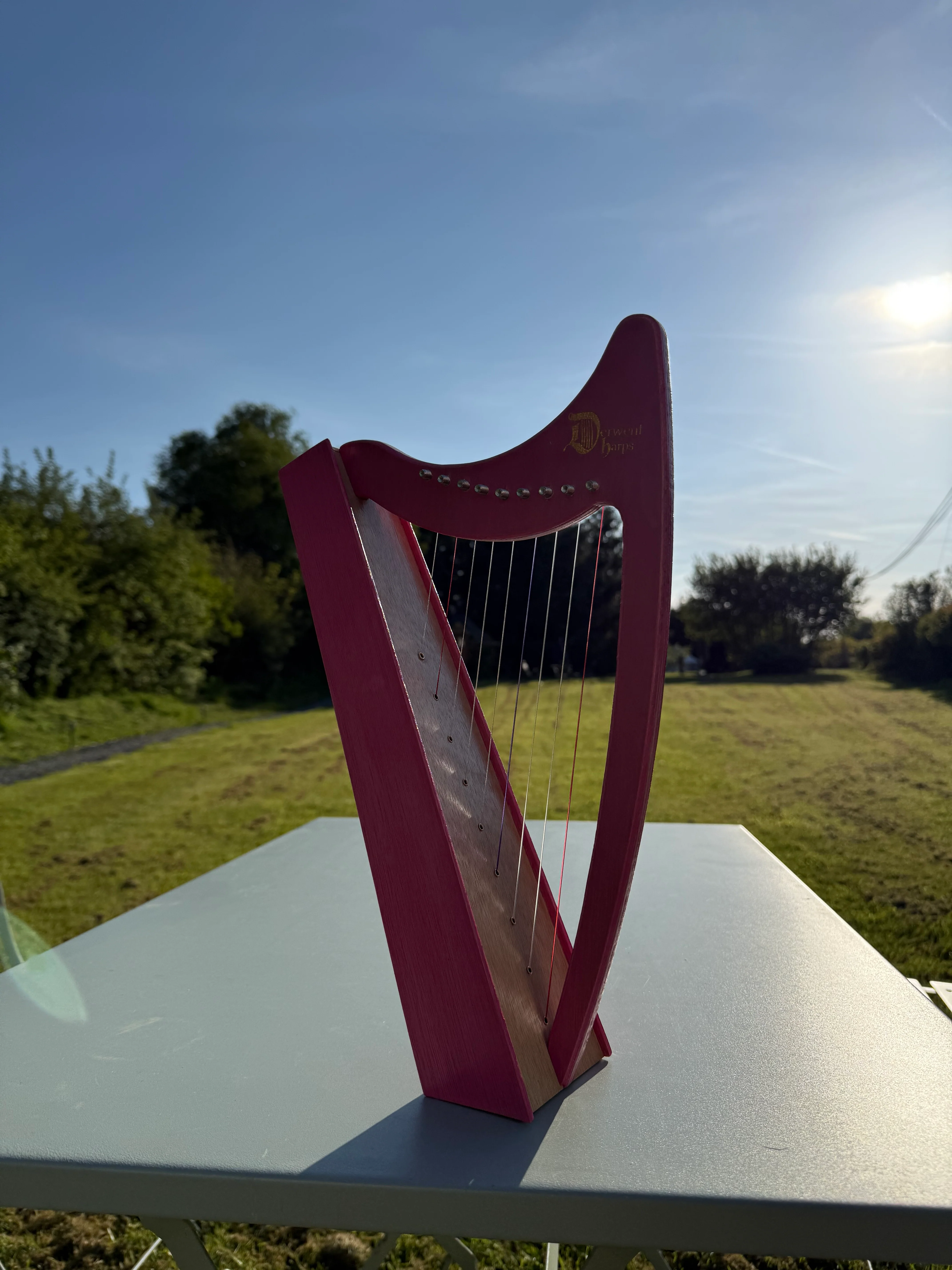 Seren Fach / Little Star Harp - Made in Wales - Image 3